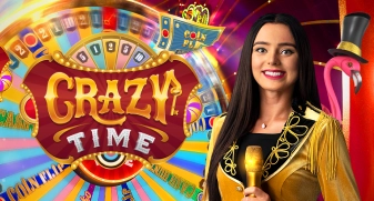 Crazy Time live casino game at 28mars Casino