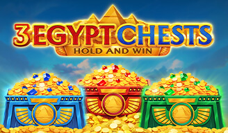 3 Egypt Chests pokie